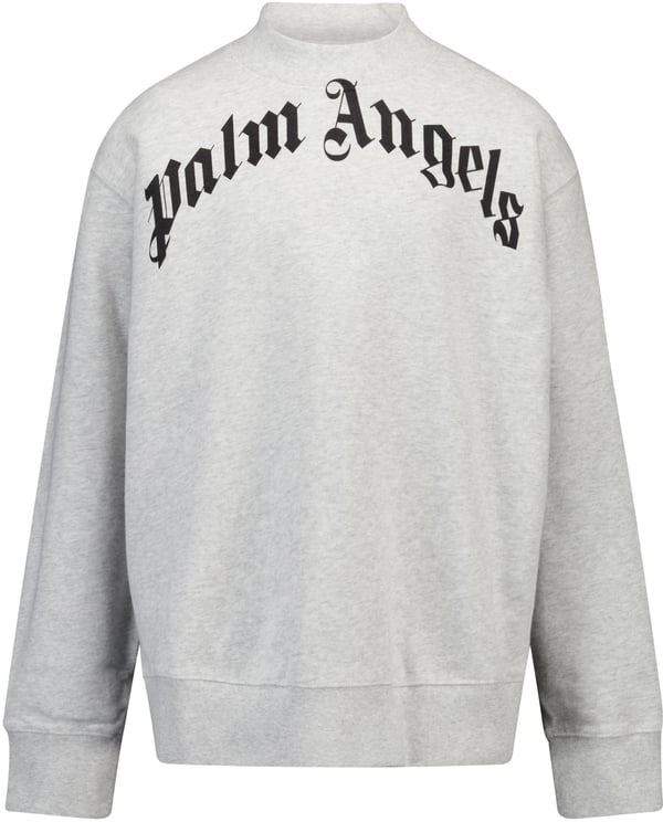 Palm Angels Palm Angels Kinder Jongens Trui In Grijs