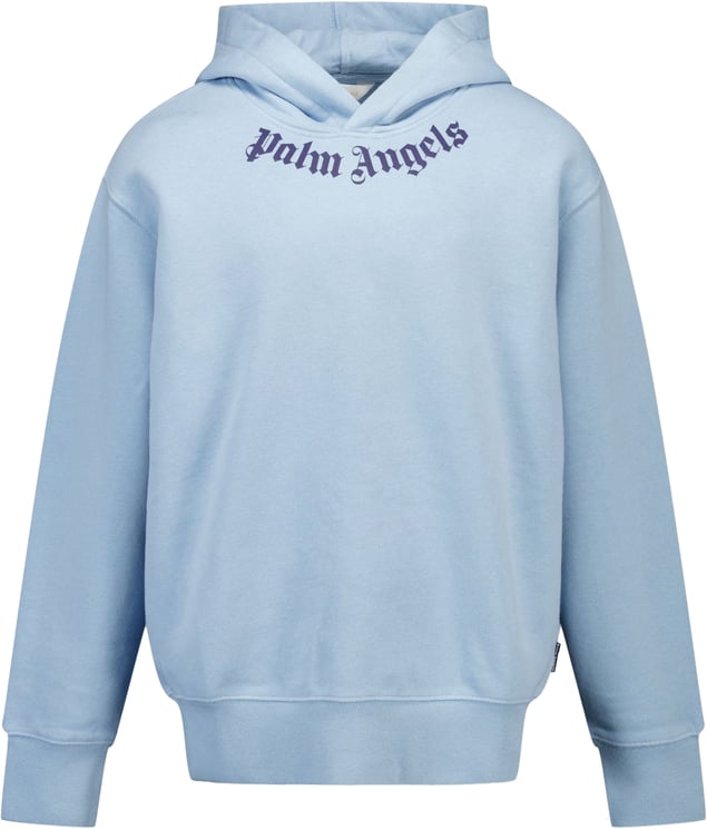 Palm Angels Palm Angels Kinder Jongens Trui In Licht Blauw