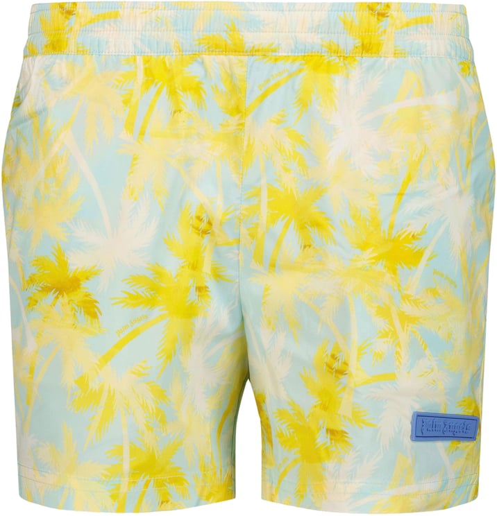 Palm Angels Palm Angels Kinder Jongens Zwemkleding In Licht Blauw