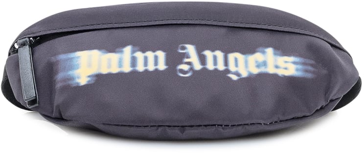Palm Angels Palm Angels Marsupio Spray Logo Grigio