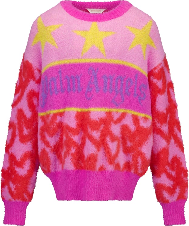 Palm Angels Palm Angels Kinder Meisjes Trui In Licht Roze