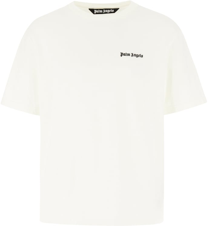 Palm Angels Palm Angels White cotton t-shirt