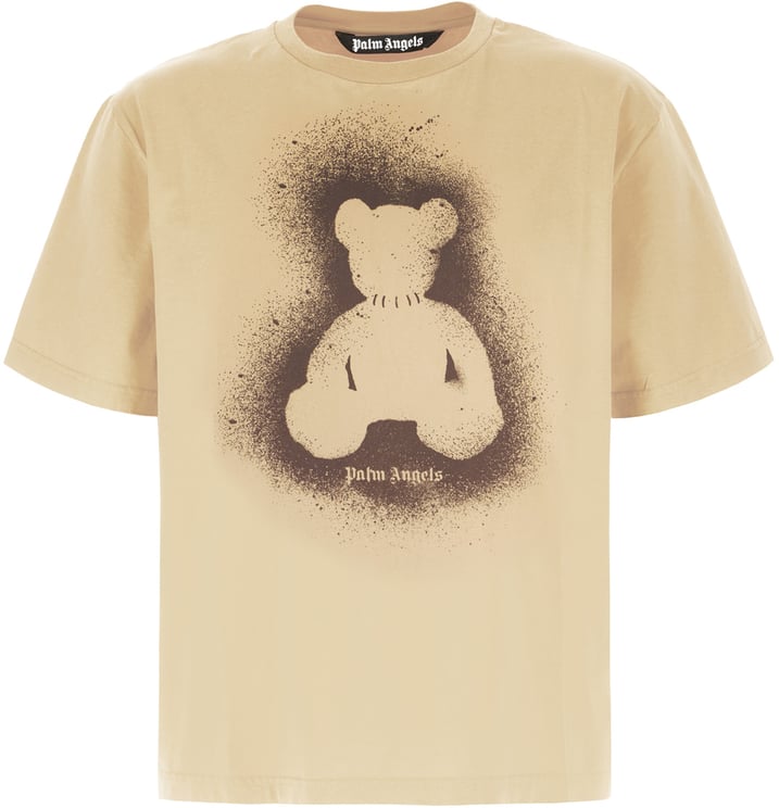Palm Angels Palm Angels Cappuccino cotton t-shirt