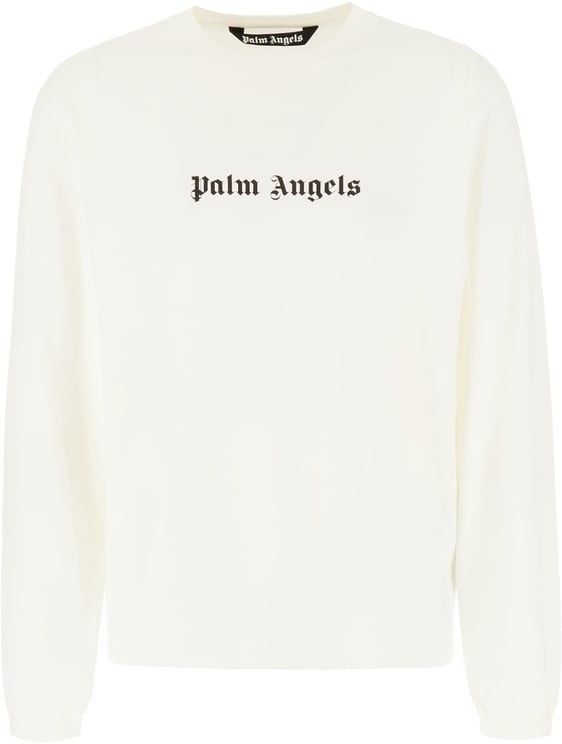 Palm Angels Palm Angels Ivory cotton t-shirt