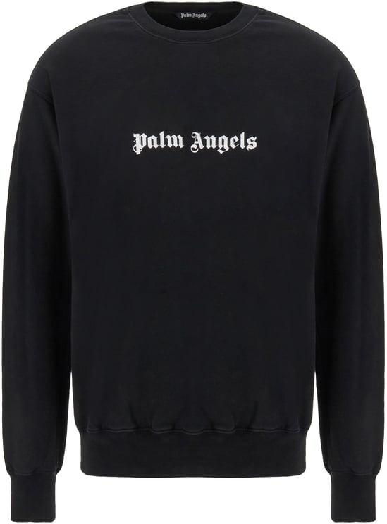 Palm Angels Palm Angels Black cotton oversize sweatshirt