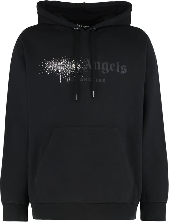 Palm Angels Hooded cotton sweatshirt