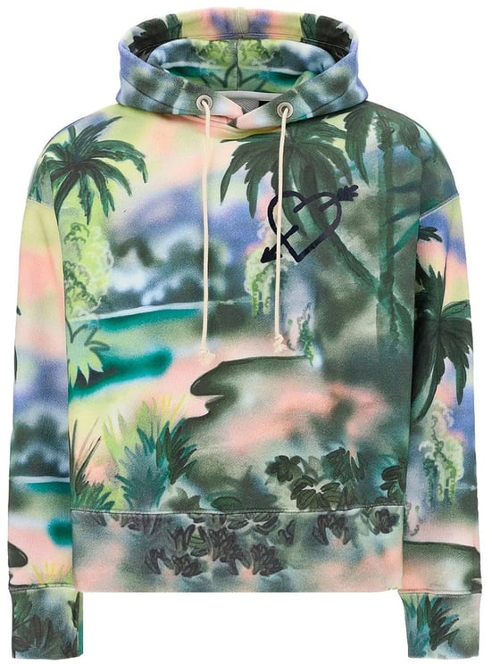 Palm Angels Palm Angels Cotton Hooded Sweatshirt