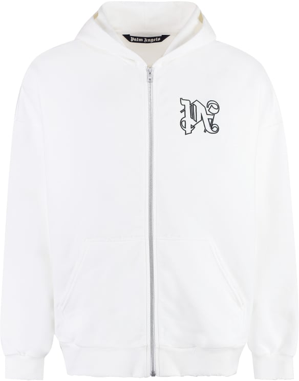 Palm Angels Full zip hoodie