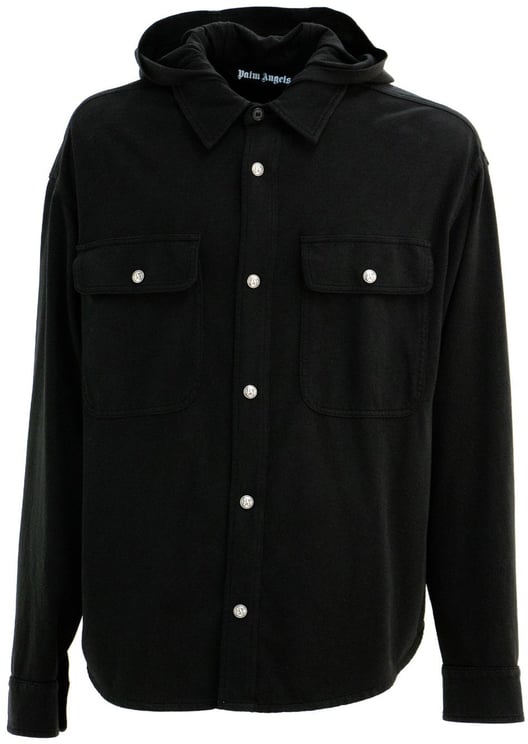 Palm Angels Palm Angels Classic Logo Hooded Overshirt