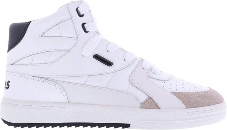 Palm Angels Heren University Mid Sneaker Wit