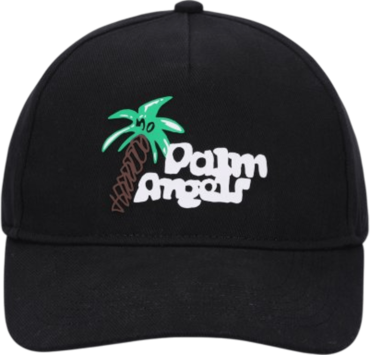 Palm Angels Cappellino con visiera Palm Tree Sketch nero