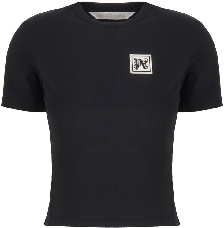 Palm Angels Palm Angels Black cotton t-shirt