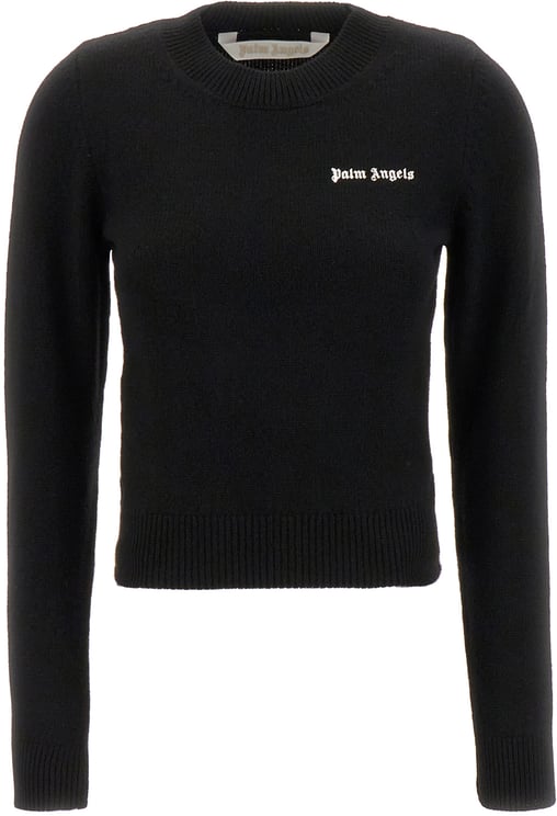 Palm Angels Palm Angels Black wool blend sweater