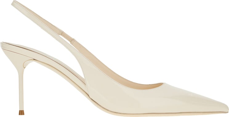 Paris Texas Paris Texas Ivory leather Lidia slingback