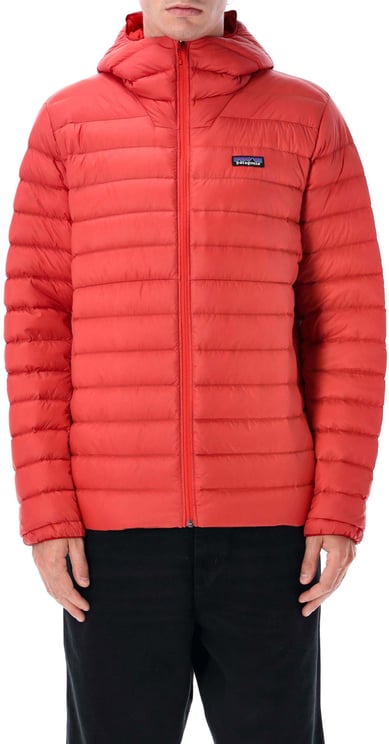 Patagonia Downsweater Hoodie Amanita Red