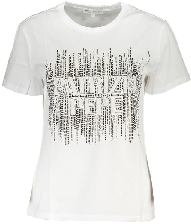 Patrizia Pepe Patrizia Pepe White Cotton Women T-Shirt
