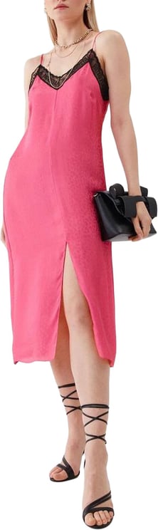 Patrizia Pepe Patrizia Pepe Fuchsia Viscose Casual Dress