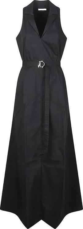 Patrizia Pepe Long Dress Black
