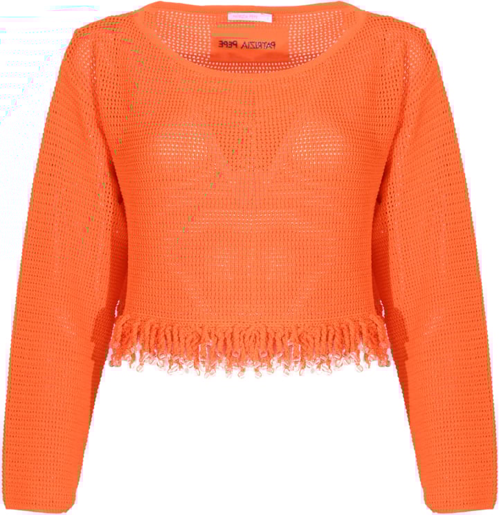 Patrizia Pepe Sweaters Vibrant Orange