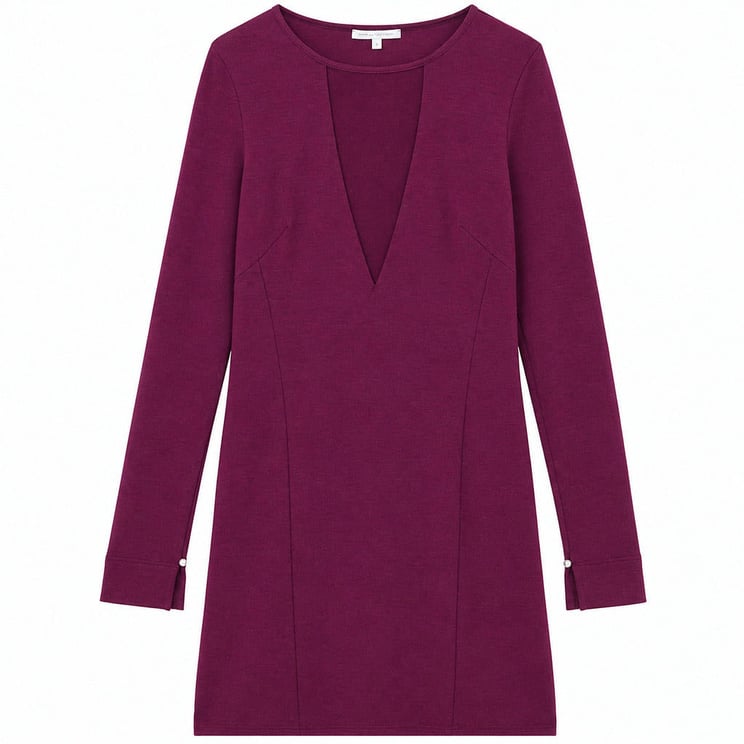 Patrizia Pepe abito futuristic purple
