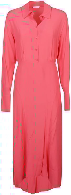 Patrizia Pepe Long Sleeve Dress Pink