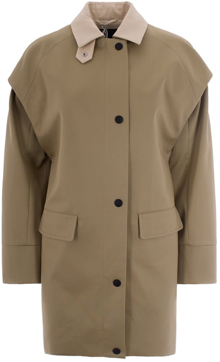 Patrizia Pepe Coats Sand Beige