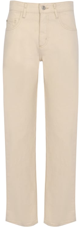 Patrizia Pepe Trousers Beige Wash