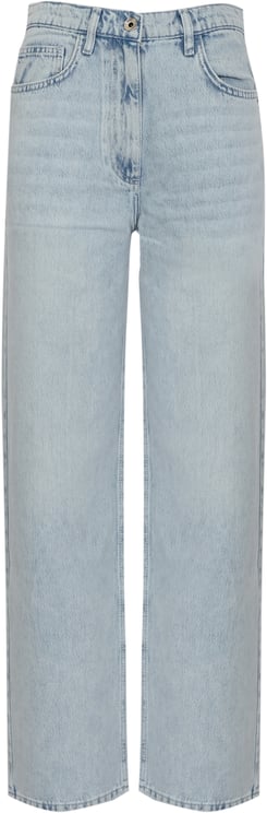 Patrizia Pepe Trousers New Light Blue Wash