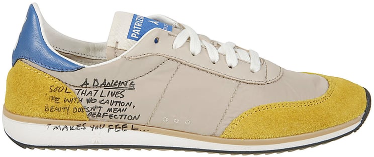 Patrizia Pepe Running Skin Sneakers Blue