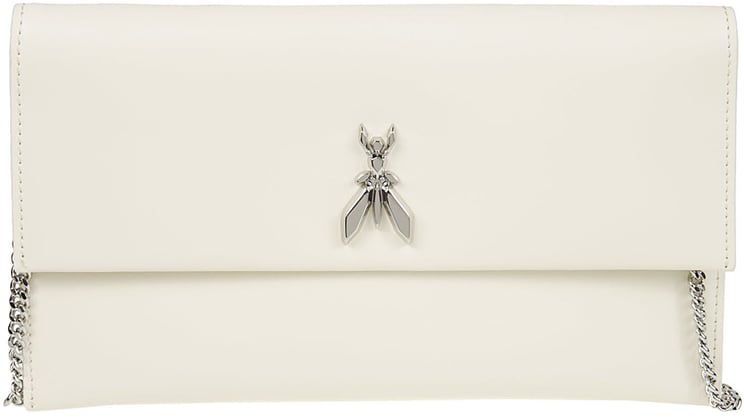 Patrizia Pepe Pochette Bag White