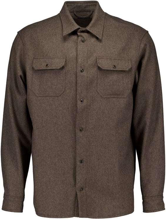 Paul & Shark Paul & Shark Overshirts Bruin 15313341