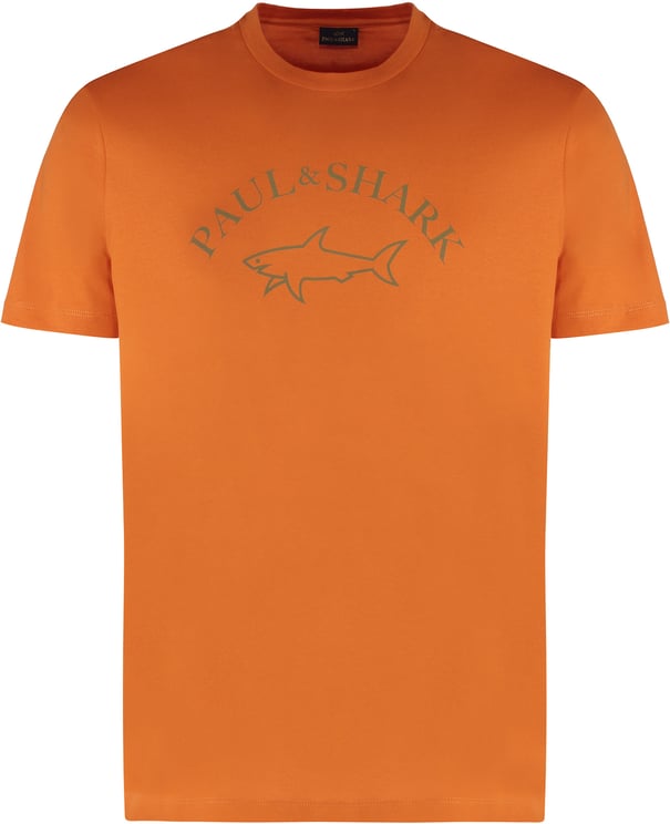 Paul & Shark Cotton crew-neck T-shirt