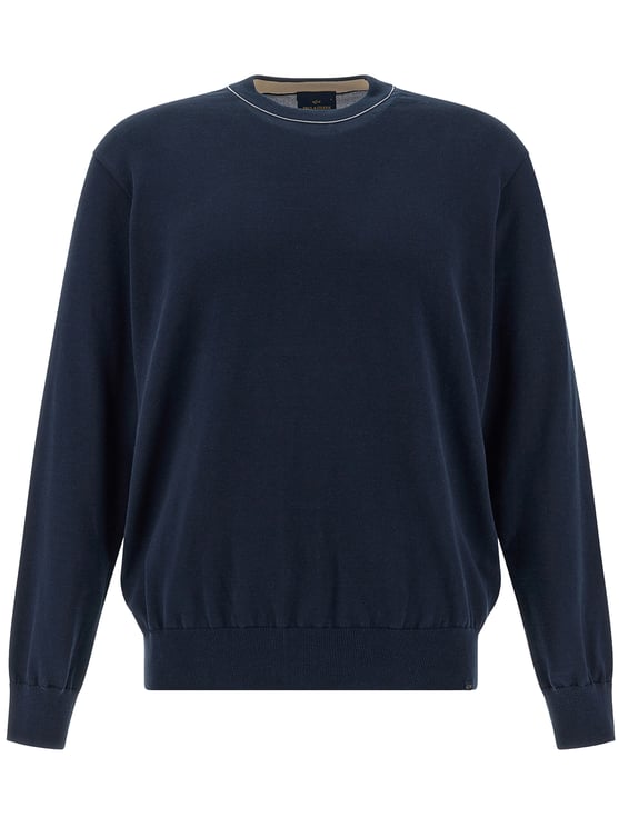 Paul & Shark Deep Navy Classic Cotton Sweater