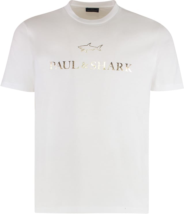 Paul & Shark T-shirt in cotton jersey with logo print