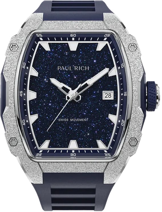 Paul Rich Astro Lunar Silver FAS01 horloge 42.5 mm