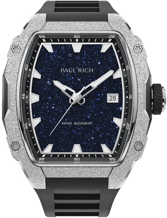 Paul Rich Astro Abyss Silver FAS02 horloge 42.5 mm