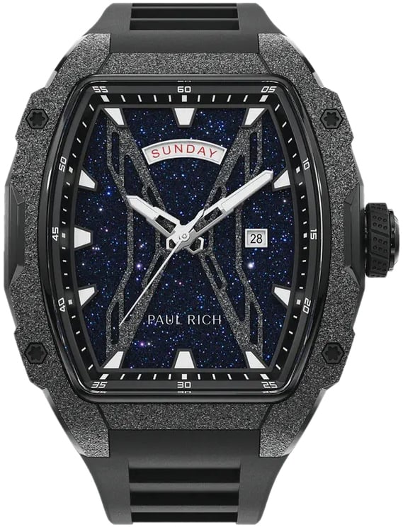 Paul Rich Astro Day & Date Galaxy Black horloge 42.5 mm