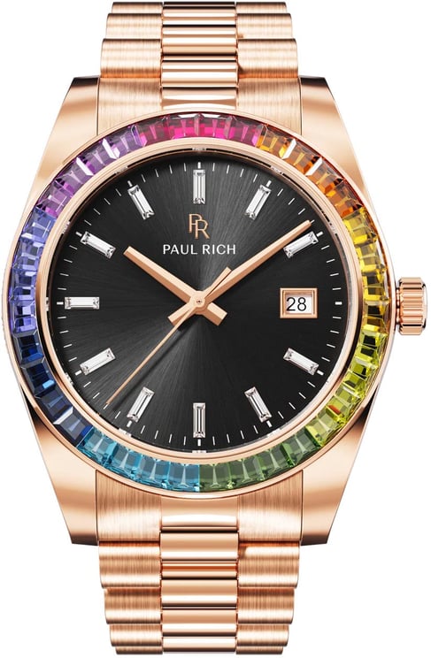 Paul Rich Legacy Rainbow Limited Rose Gold LEG03RA horloge