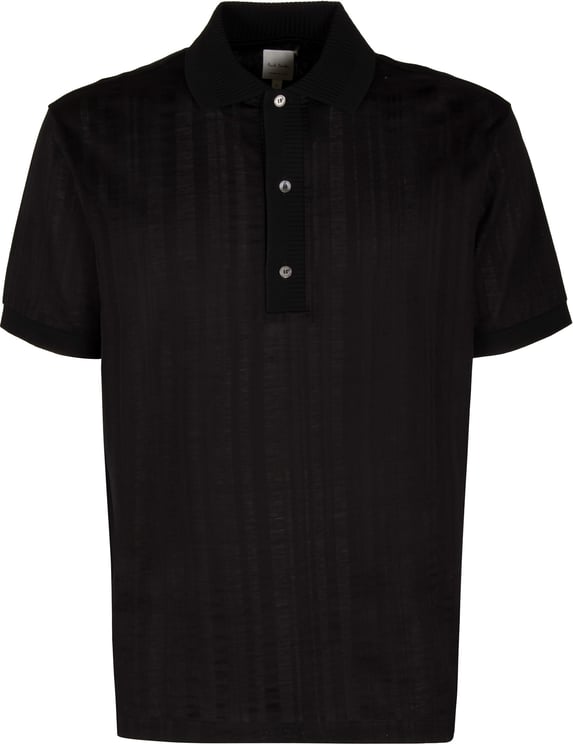 Paul Smith Knitted cotton polo shirt