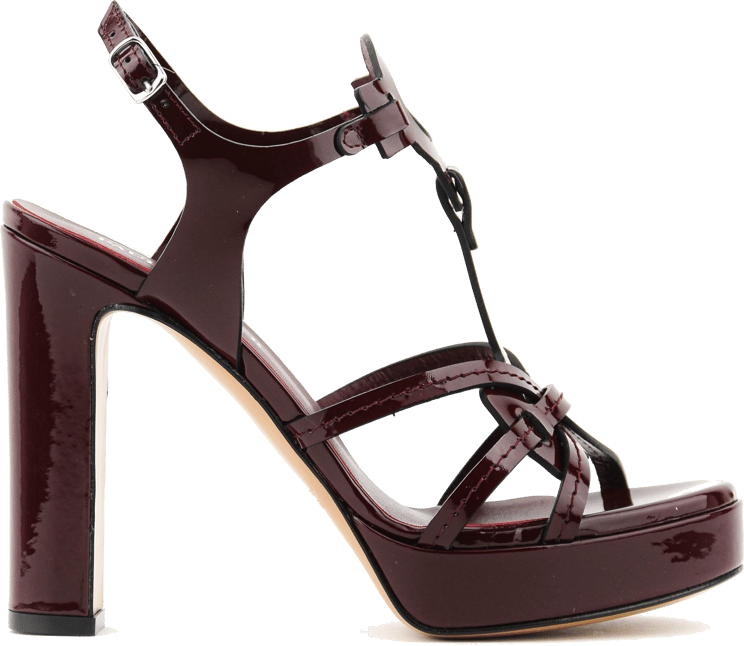 Paul Warmer Paulwarmer Paris Sandal Burgundy