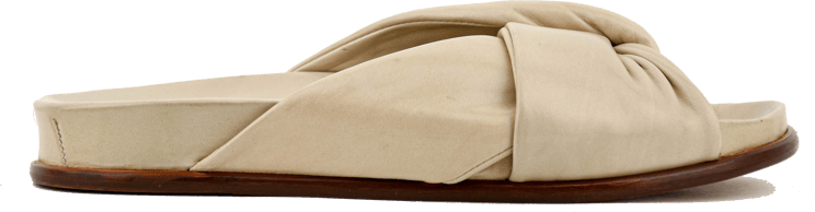 Paul Warmer Twisted Nappa Sandal Coco