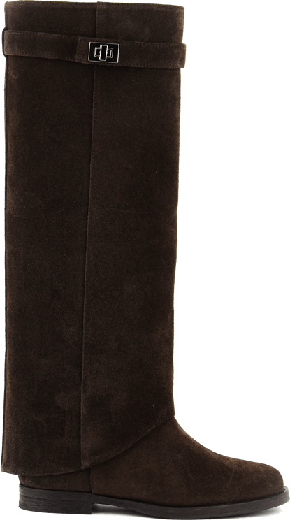 Paul Warmer Hooded Rider Brown Suede
