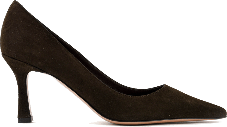 Paul Warmer Kate Pump Brown Suede