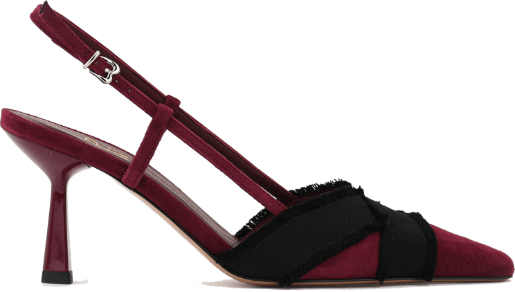 Paul Warmer Iris Slingback Burgundy