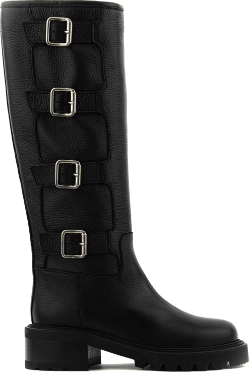 Paul Warmer 4 Buckle Biker Black