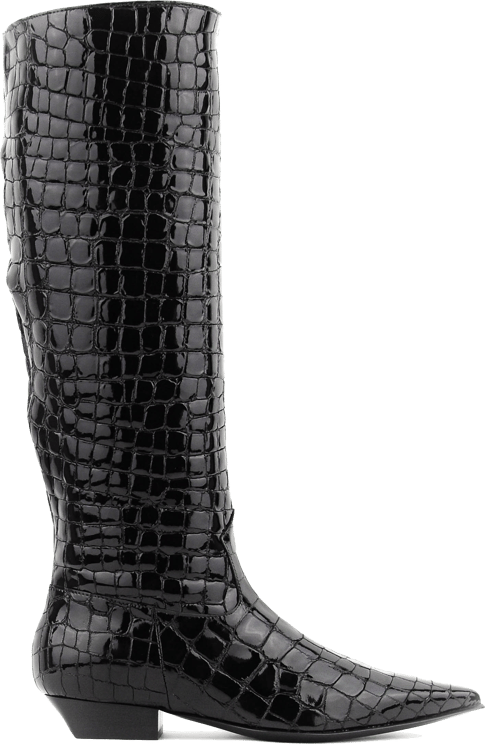 Paul Warmer Paulwarmer Lauren Croc Patent Boot