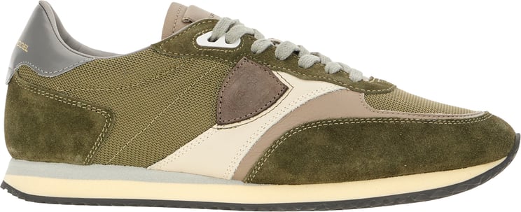 Philippe Model Philippe Model Multicolor leather ad fabric bi ville sneakers