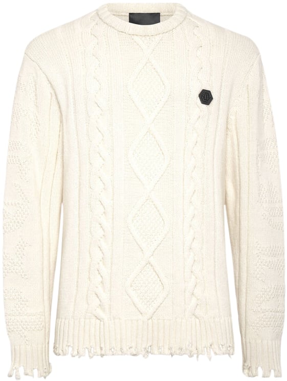 Philipp Plein Sweater White