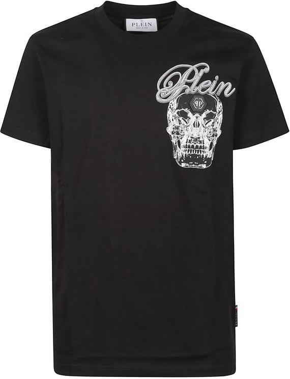 Philipp Plein Glass Skull T-shirt Black