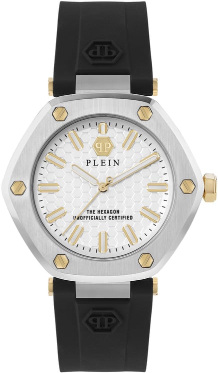 Philipp Plein PW1BA0223 The Hexagon horloge 38 mm